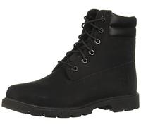 Timberland Linden Woods WP 6 Inch, Stivali alla Moda Donna, Black Nubuck, 38 EU Larga
