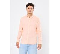 Timberland - Linen Shirt Arancione - Abbigliamento - Taglia M M Arancione