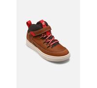 Scarpe da ginnastica con lacci elastici, LISBON STREET MID LACE Marrone 34