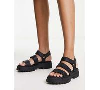 Timberland - London Vibe - Sandali in pelle pieno fiore nero 39
