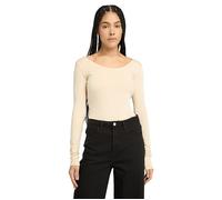Timberland Long-sleeve Slim Fit Tee Angora Taglia: XS | Outlet | Donna | Grigio