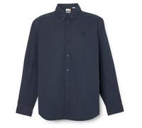 Timberland - Long Sleeve Stretch Poplin Shirt - Camicia M blu