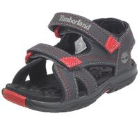 Timberland Mad River 2STRAP /43864, Sandali Sportivi Unisex Bambino, Grigio (Grau (Dark Grey with Red 0)), 29