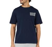 Timberland Maglietta a Maniche Corte 2 Tier3 T-Shirt, Zaffiro Scuro, L Uomo