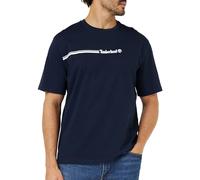Timberland Maglietta a Maniche Corte 3 Tier3 T-Shirt, Zaffiro Scuro, L Uomo
