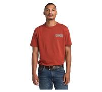 TIMBERLAND Maglietta 'Timbs' rosso scuro, Taglia XL