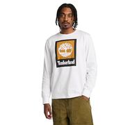 Timberland Maglietta a maniche corte da uomo, bianco, XL