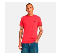 Timberland - Dunstan River - T-shirt a maniche corte color American Beauty-Rosso 99-104 CM