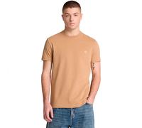 Timberland - T-shirt Slim a Maniche Corte Dunstan River da Uomo in marrone chiaro, Uomo, marrone, Taglia: L
