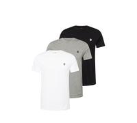 TIMBERLAND Maglietta grigio sfumato / nero / offwhite Uomo TIMBERLAND XL grigio sfumato / nero / offwhite