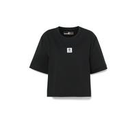 Timberland Stack Logo Short Sleeve T-shirt Nero XS Donna