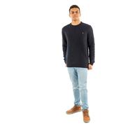 Timberland Maglione A Girocollo da Uomo Marchio, Modello Phillips Brook TB0A2CEQ, Realizzato in Sintetico. Blu
