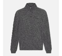 Timberland - Maglione con Zip a un Quarto in Lana Merino Cohas Brook da Uomo in grigio, Uomo, grigio, Taglia: S