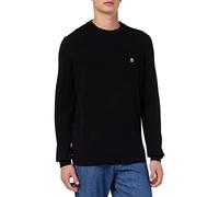 Timberland COHAS Brook Merino Crew Sweater Black Polo a Maniche Lunghe, Uomo