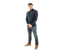 Timberland Maglione da Uomo Full Zip Williams River Blu Taglia L Codice TB0A2BMZZ02