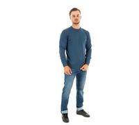Timberland Maglione da Uomo Williams River Blu Taglia M Cod A2BMM288 - 9M Blu