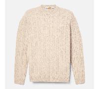 Timberland - Maglione Girocollo a Trecce Phillips Brook da Uomo in beige, Uomo, beige, Taglia: 3XL