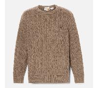 Timberland - Maglione Girocollo a Trecce Williams River da Uomo in marrone, Uomo, marrone, Taglia: S