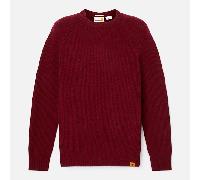 Timberland - Maglione Girocollo con Maniche Raglan Phillips Brook da Uomo in bordeaux, Uomo, bordeaux, Taglia: L