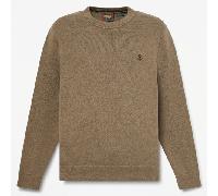 Timberland - Maglione Girocollo in Cotone Williams River da Uomo in verde scuro, Uomo, verde, Taglia: S