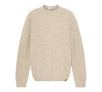 Timberland Maglione Girocollo in Filato Pesante da Uomo TB0A5M9A (IT, Testo, L, Regular, Regular, Beige)