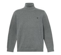 Timberland Maglione in Cotone con Collo a Lupetto Williams River da Uomo TB0A2845 (IT, Testo, XL, Regular, Regular, Grey Melange)