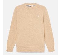 Timberland - Maglione in Cotone Williams River da Uomo in beige, Uomo, beige, Taglia: M