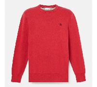 Timberland - Maglione in Cotone Williams River da Uomo in rosso, Uomo, rosso, Taglia: S