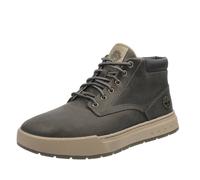 Timberland Maple Grove - Sneakers Alte In Pelle Grigio - Taglia 42 [8.5 US 26.5c