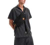 Timberland - Marsupio nero con logo e tasca con zip One Size