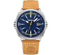 Timberland Men Analog Quartz Watch with Leather Strap TDWGB2230803