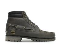 Timberland Mens Authentic Mid Full Grain Leather Medium Grey Boots 13 US