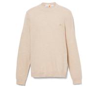 Timberland - Merino Crew Sweater - Pullover in lana merino S beige
