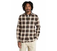 Timberland Midweight Flannel Check Shirt Chocolate Brown Taglia: XL | Camicie Casual Outlet | Uomo | Marrone