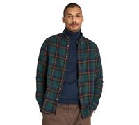 Timberland Midweight Flannel Check Shirt Green Gables Taglia: M | Camicie Casual Outlet | Uomo | Verde