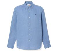 Timberland - Mill Brook Linen Shirt - Camicia L blu