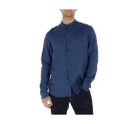 Timberland - Mill Brook Linen Shirt - - Shirts - Uomo - Blu - 2XL