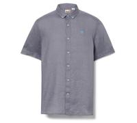 Timberland - Mill Brook Linen Short Sleeve Shirt - Camicia L grigio