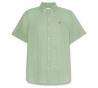 Timberland - Mill Brook Linen Short Sleeve Shirt - Camicia S verde