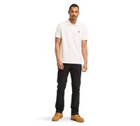 Timberland Millers River Pique Polo Uomo, Bianco/Giardino opulento, 3XL