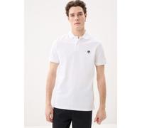 Timberland Millers River Pique Polo Uomo, Bianco/Giardino opulento, 3XL