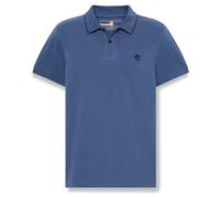 Timberland Millers River Printed Neck Short Sleeve Polo Blu M Uomo