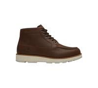 Timberland - Mocassini alti in pelle - Britton Mills Mid Lace Up Chukka Boot Dark Brown Full Grain in Poliestere Riciclato - Taglia 8,5 US - Marrone
