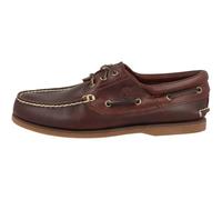 Timberland Mocassini Classic Boat 3 Eye Padded Collar Codice TB176015214 Marrone
