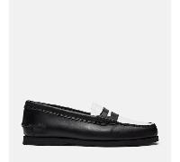 Timberland - Mocassino da Barca Timberland Classic da Uomo in colore nero/bianco, Uomo, nero, Taglia: 45