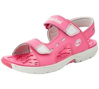 Timberland Moss Jump - Sandali unisex per bambini, con 2 cinturini, Rosa brillante, 32 EU