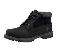 Timberland Nellie Chukka Leather Sde, Stivali Donna, Nero (Black Nubuck), 41 EU