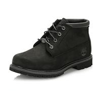 Timberland Nellie Waterproof (Wide Fit) - Stivali Chukka Donna, Nero (Black Nubuck), 37 EU