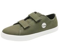Timberland Newport bay Hook & Loop (Junior), Scarpe da Ginnastica Unisex-Adulto, Dk Grn Cnvs, 37 EU