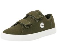Timberland Newport bay Hook & Loop (Youth), Sneaker Unisex - Bambini e Ragazzi, Dk Grn Cnvs, 35 EU